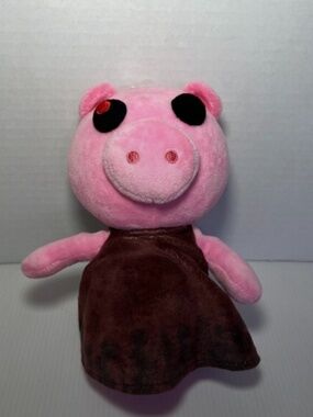 Roblox Piggy Series 1 Collectible Pink Pig 8" Plush Stuffed Animal Soft Game